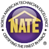 NATE company logo