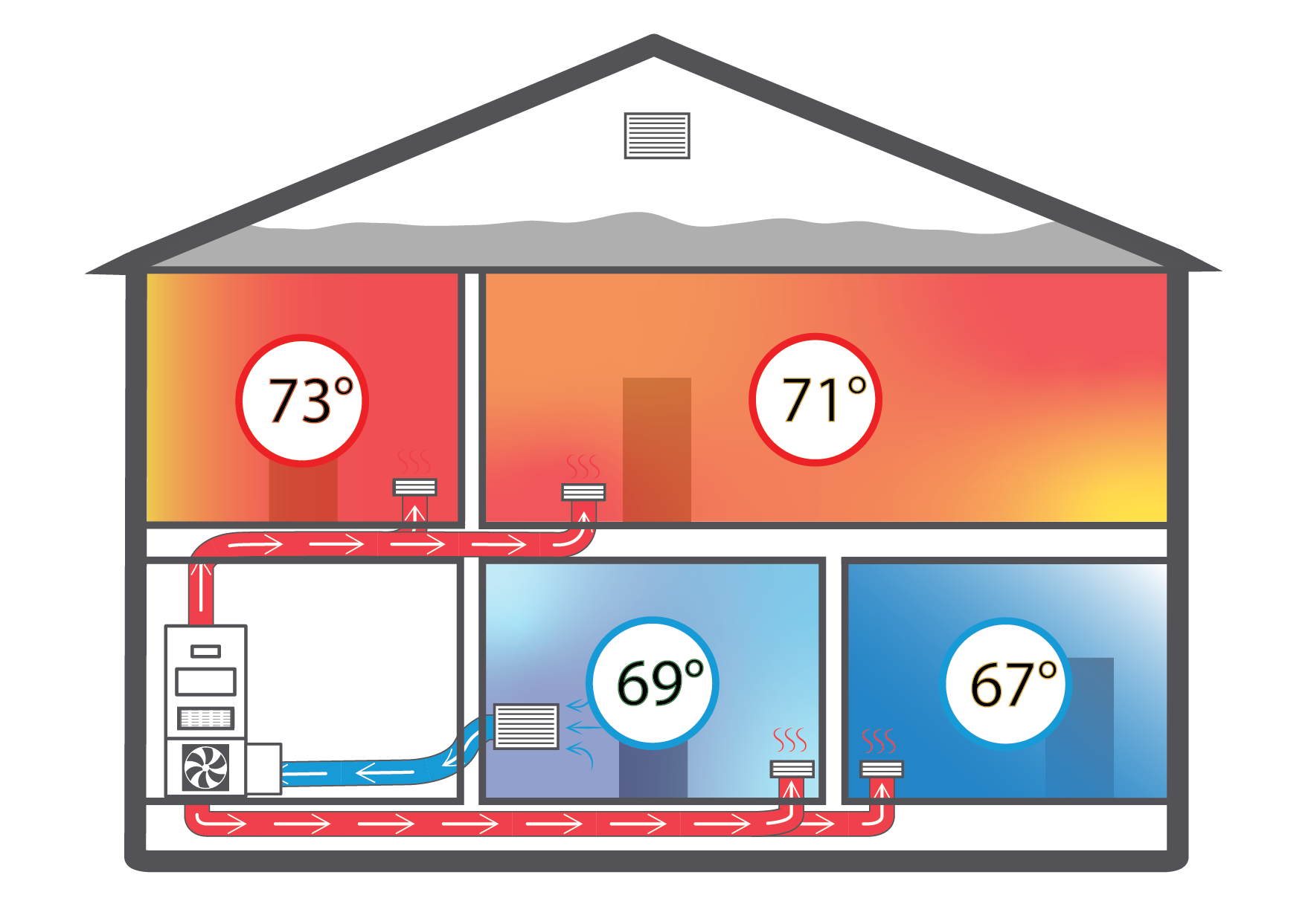 A man in a ball cap changing an air filter.  Image generated by CoPilot AI.